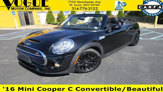 MINI COOPER CONVERTIBLE 2016 WMWWG9C59G3C21915 image